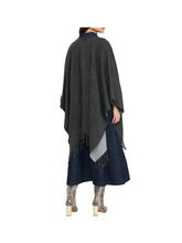 LIU JO SOFT1 Liu Jo Poncho Donna Grey Cloud - Grigio Grey Cloud